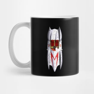 Speed Racer - Mach 5 Car Top - Vintage Retro Distressed Mug